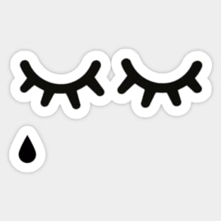 Drop of sadness Sticker